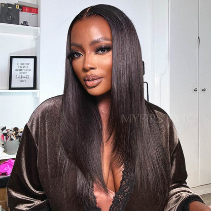 Layers Straight Lace Wig