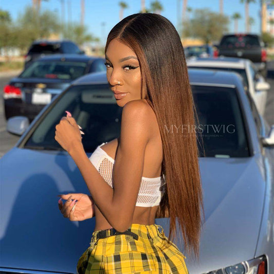 Highlight Brown Lace Wig