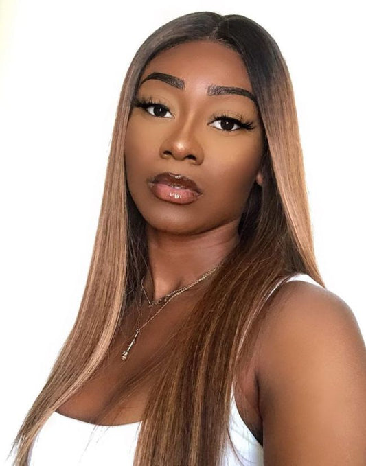 Straight Blonde Lace Wig