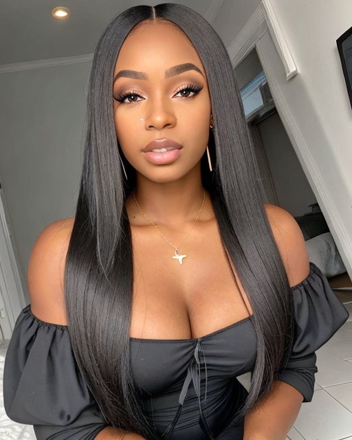 Sleek Straight Lace Wig
